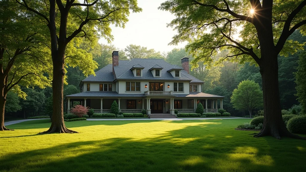 Private luxury home set back on large wooded lot, scenic Clarkson Valley, St Louis custom homes